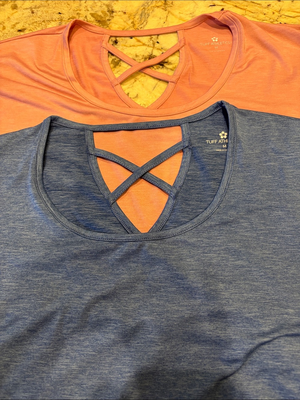 Set of 2  Tuff Athletics Women’s Activewear T shirt